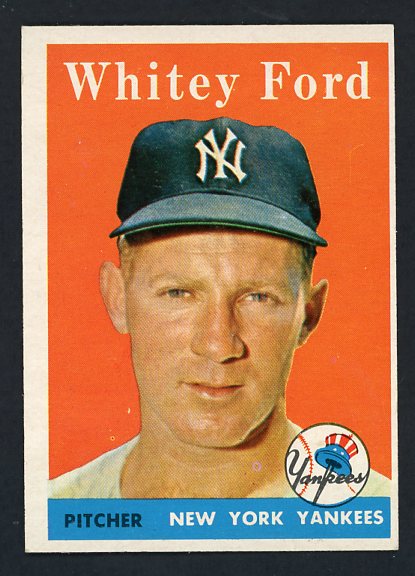 1958 Topps Baseball #320 Whitey Ford Yankees EX-MT 411771