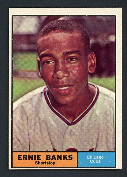 1961 Topps Baseball #350 Ernie Banks Cubs EX-MT 411784