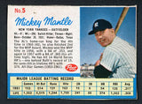 1962 Post Baseball #005 Mickey Mantle Yankees VG-EX Company 412017