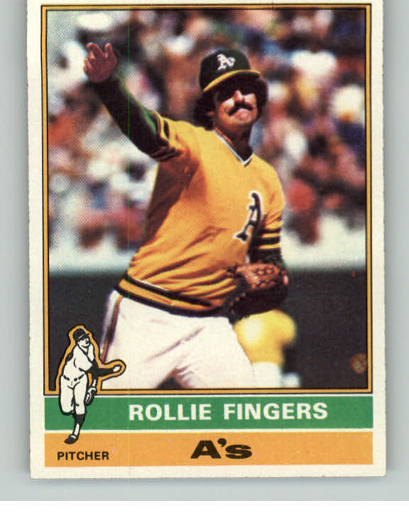1976 Topps Baseball #405 Rollie Fingers A's NR-MT 412998