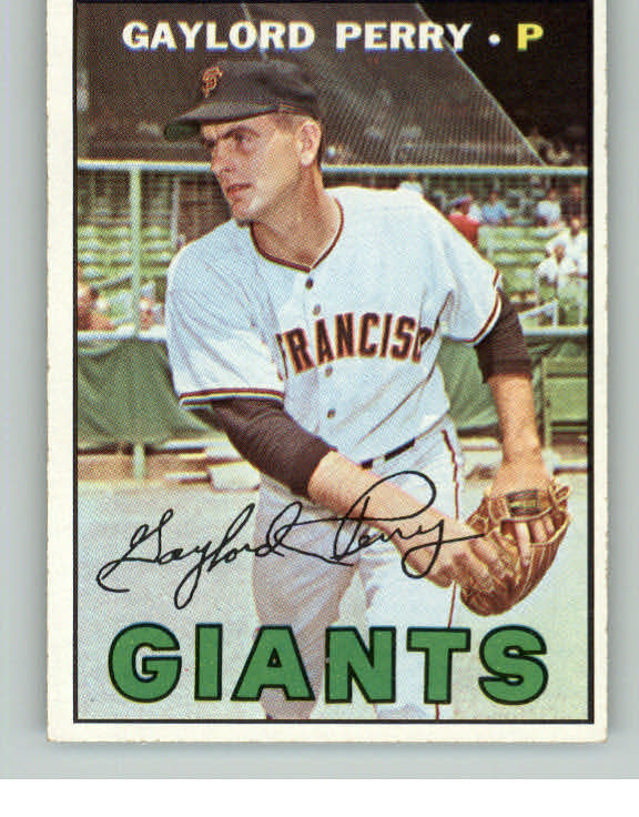 1967 Topps Baseball #320 Gaylord Perry Giants EX-MT 413090