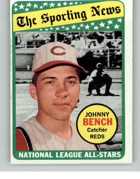 1969 Topps Baseball #430 Johnny Bench A.S. Reds EX-MT 413099