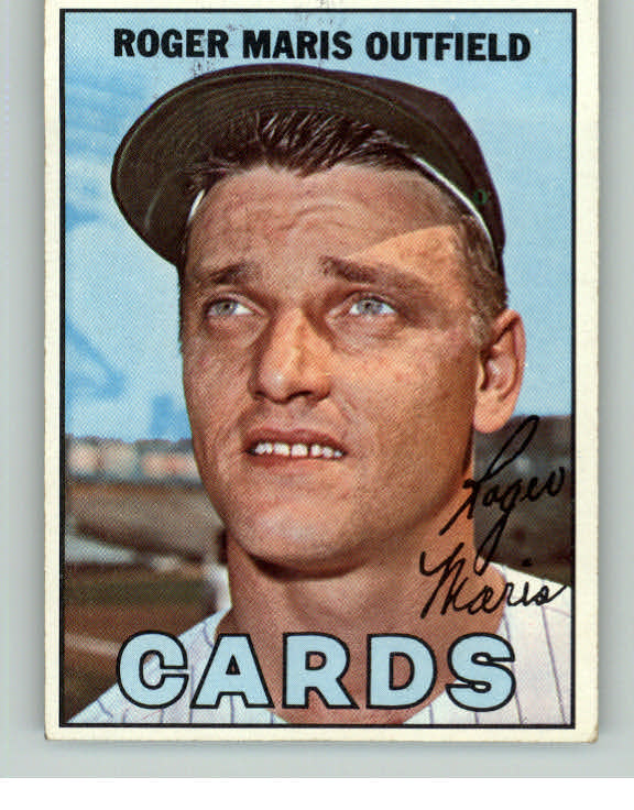 1967 Topps Baseball #045 Roger Maris Cardinals EX+ 413104