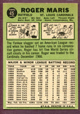 1967 Topps Baseball #045 Roger Maris Cardinals EX+/EX-MT 413105
