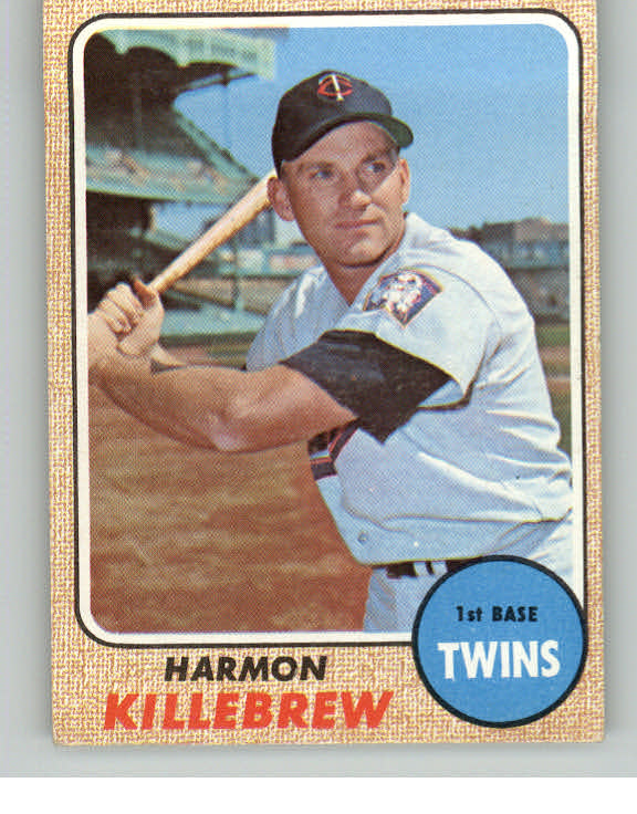 1968 Topps Baseball #220 Harmon Killebrew Twins EX 413177