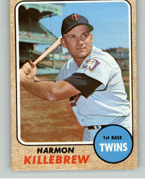 1968 Topps Baseball #220 Harmon Killebrew Twins VG scuff back 413207