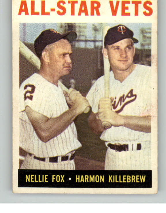 1964 Topps Baseball #081 Harmon Killebrew Nellie Fox EX-MT 413211