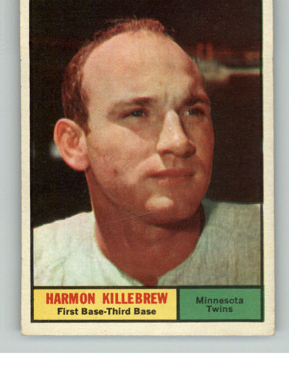 1961 Topps Baseball #080 Harmon Killebrew Twins EX-MT 413214