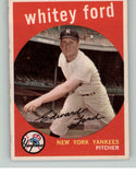 1959 Topps Baseball #430 Whitey Ford Yankees EX-MT 413222