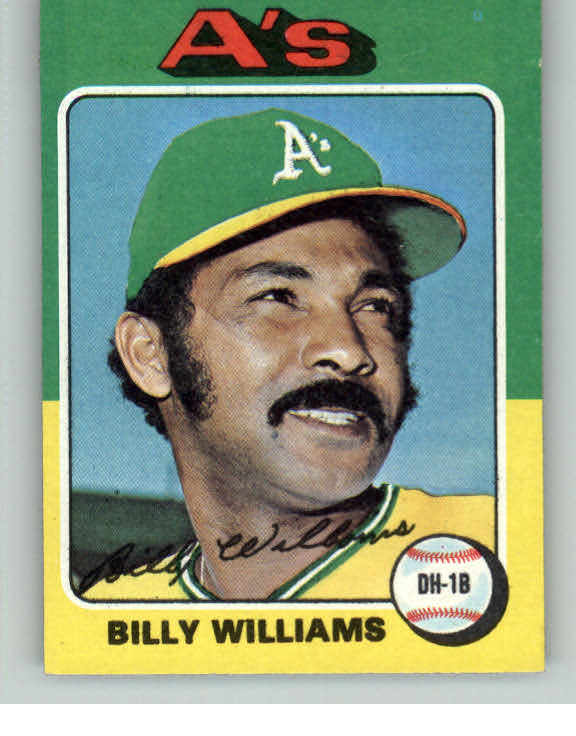 1975 Topps Baseball #545 Billy Williams A's EX-MT 413269