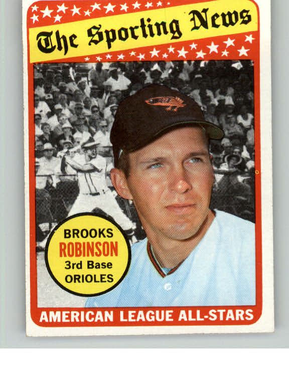 1969 Topps Baseball #421 Brooks Robinson A.S. Orioles EX-MT 413296