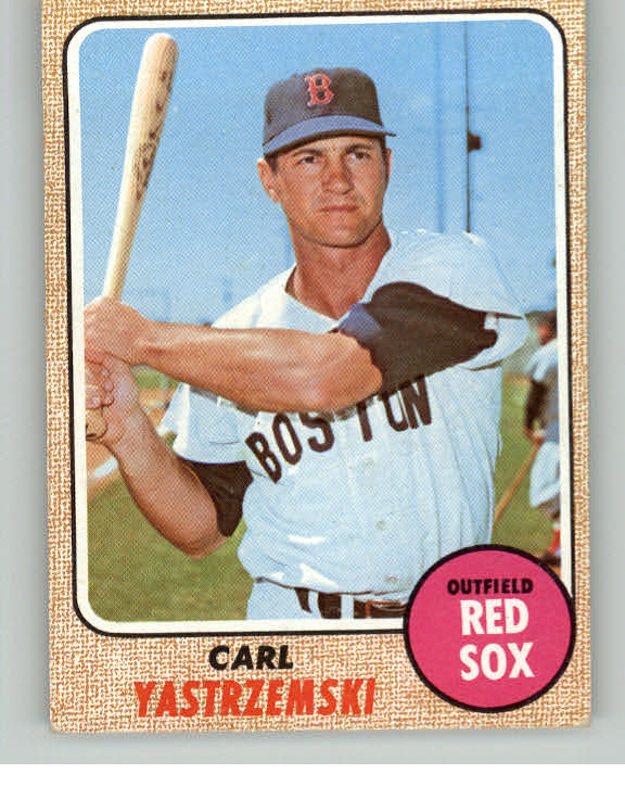 1968 Topps Baseball #250 Carl Yastrzemski Red Sox EX-MT 413307