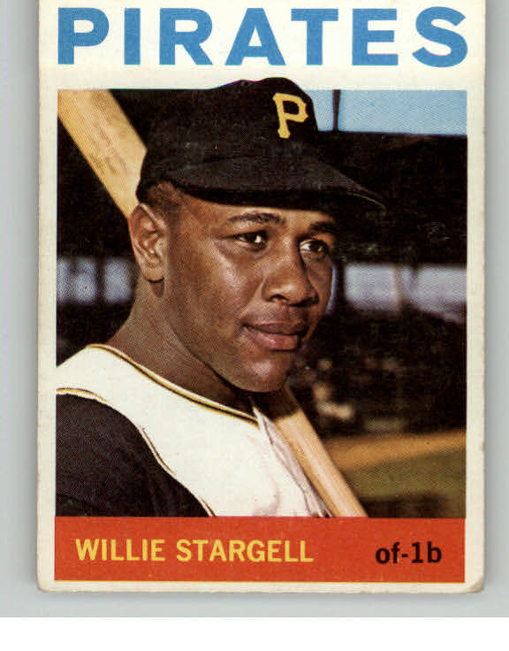 1964 Topps Baseball #342 Willie Stargell Pirates VG-EX 413316