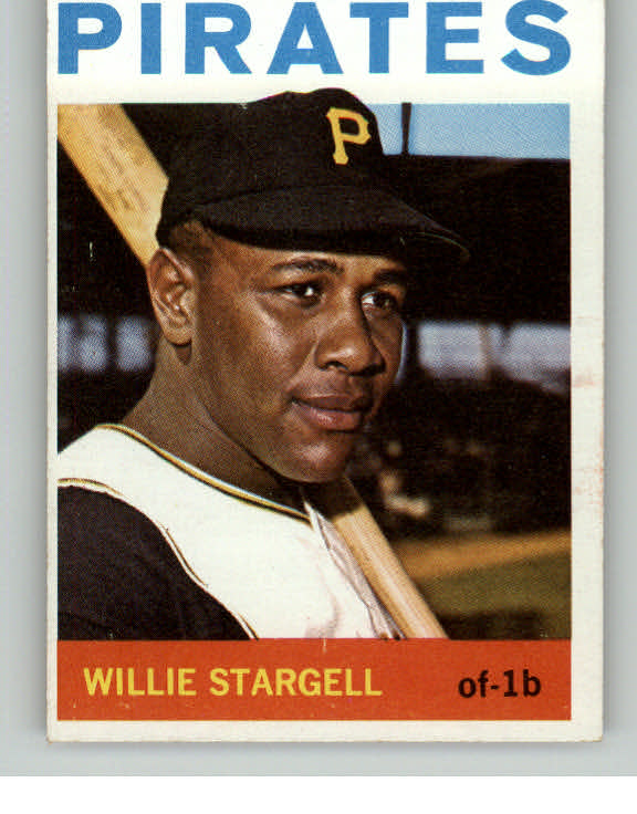 1964 Topps Baseball #342 Willie Stargell Pirates EX 413317