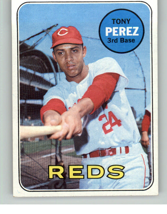 1969 Topps Baseball #295 Tony Perez Reds EX-MT 413349