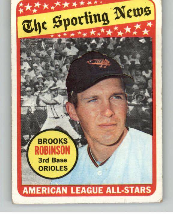 1969 Topps Baseball #421 Brooks Robinson A.S. Orioles VG-EX 413374