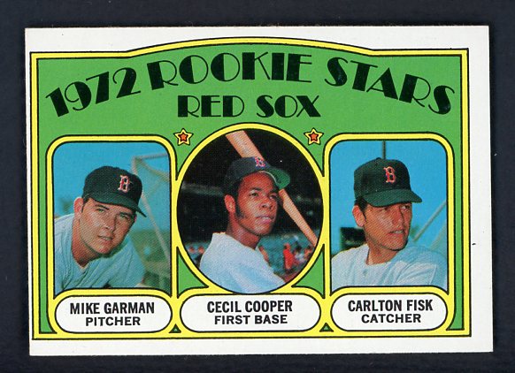 1972 Topps Baseball #079 Carlton Fisk Red Sox EX-MT 413546