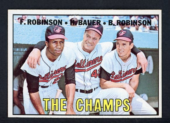 1967 Topps Baseball #001 Brooks Robinson Frank Robinson EX-MT/NR-MT 413588