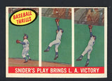 1959 Topps Baseball #468 Duke Snider IA Dodgers EX 413639