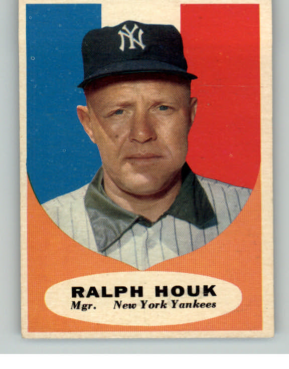 1961 Topps Baseball #133 Ralph Houk Yankees VG-EX 413674