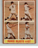 1962 Topps Baseball #313 Roger Maris IA Yankees EX-MT 413678