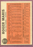 1962 Topps Baseball #313 Roger Maris IA Yankees EX-MT 413678