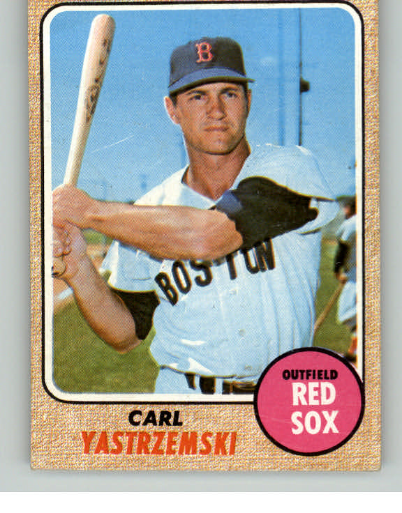 1968 Topps Baseball #250 Carl Yastrzemski Red Sox EX 413700