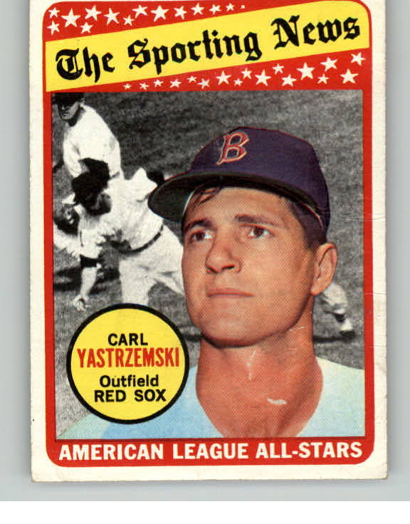 1969 Topps Baseball #425 Carl Yastrzemski A.S. Red Sox EX-MT 413702