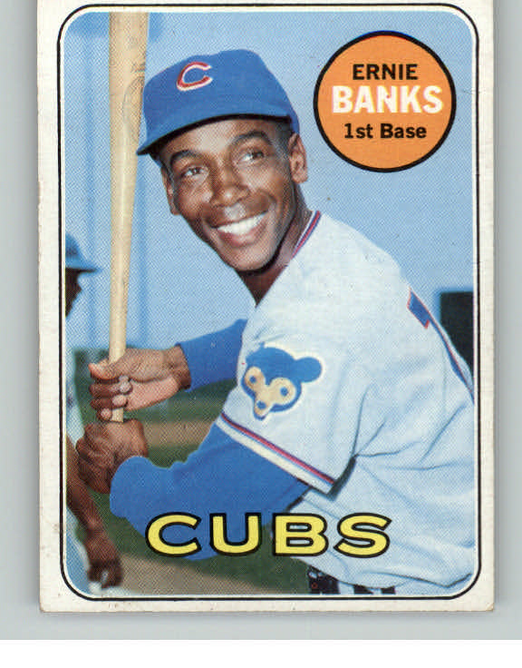 1969 Topps Baseball #020 Ernie Banks Cubs EX-MT 413733