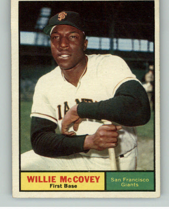 1961 Topps Baseball #517 Willie McCovey Giants EX-MT 413749