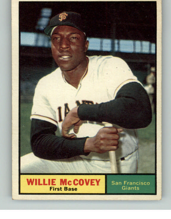 1961 Topps Baseball #517 Willie McCovey Giants EX-MT 413750