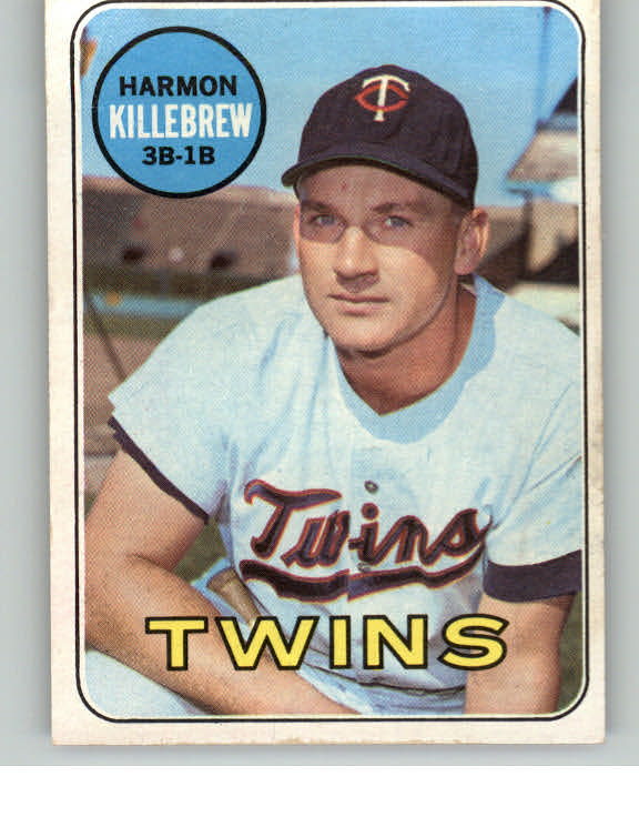 1969 Topps Baseball #375 Harmon Killebrew Twins EX-MT 413766