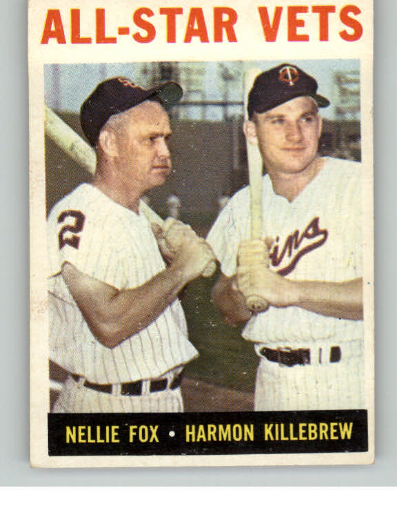1964 Topps Baseball #081 Harmon Killebrew Nellie Fox EX 413767