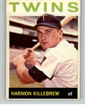 1964 Topps Baseball #177 Harmon Killebrew Twins EX+/EX-MT 413768