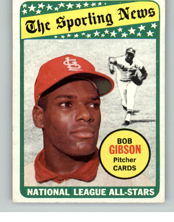 1969 Topps Baseball #432 Bob Gibson A.S. Cardinals EX-MT 413771