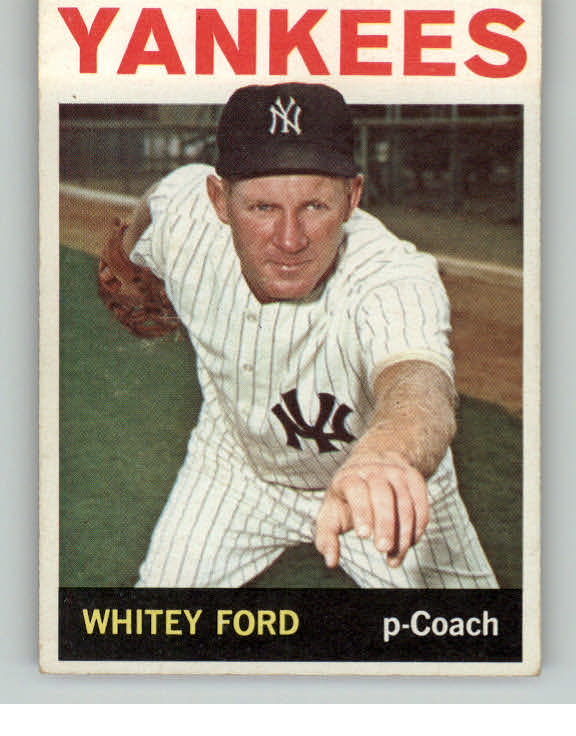 1964 Topps Baseball #380 Whitey Ford Yankees EX+/EX-MT 413773