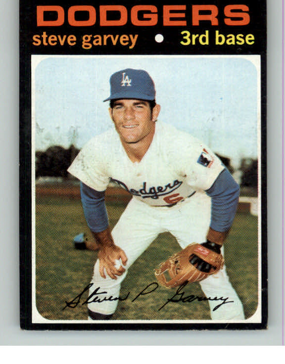 1971 Topps Baseball #341 Steve Garvey Dodgers EX 414270