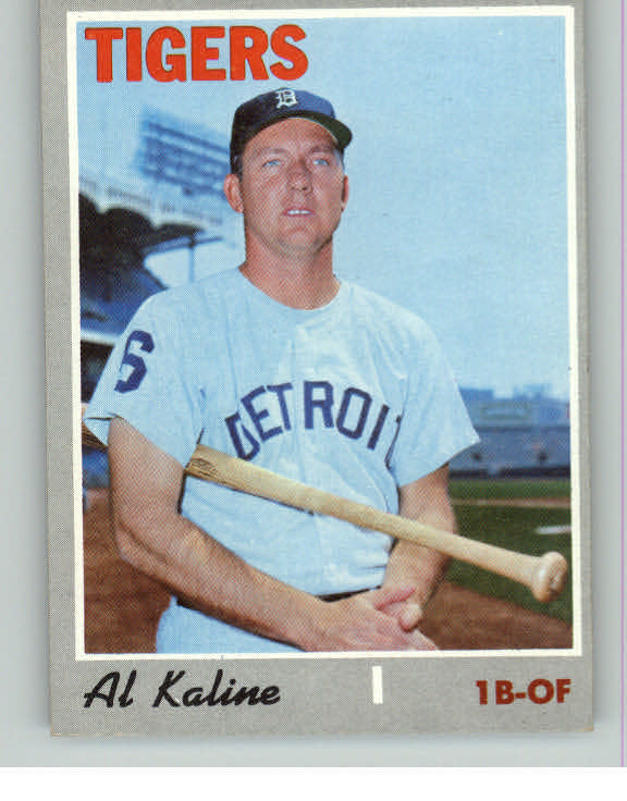 1970 Topps Baseball #640 Al Kaline Tigers EX+/EX-MT 414291