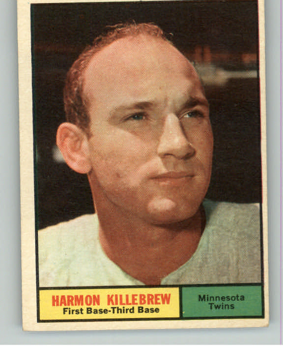 1961 Topps Baseball #080 Harmon Killebrew Twins EX+/EX-MT 414324