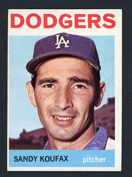 1964 Topps Baseball #200 Sandy Koufax Dodgers EX-MT oc 414428