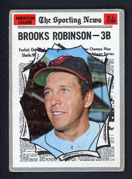 1970 Topps Baseball #455 Brooks Robinson A.S. Orioles VG 414606