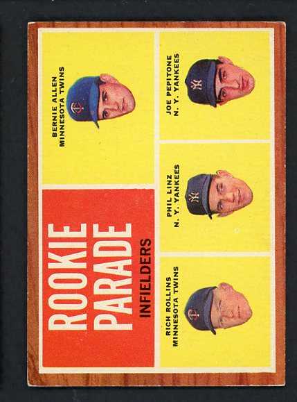1962 Topps Baseball #596 Joe Pepitone Yankees EX+/EX-MT 414639