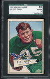 1952 Bowman Large Football #092 Pete Pihos Eagles SGC 80 EX/NM 414694