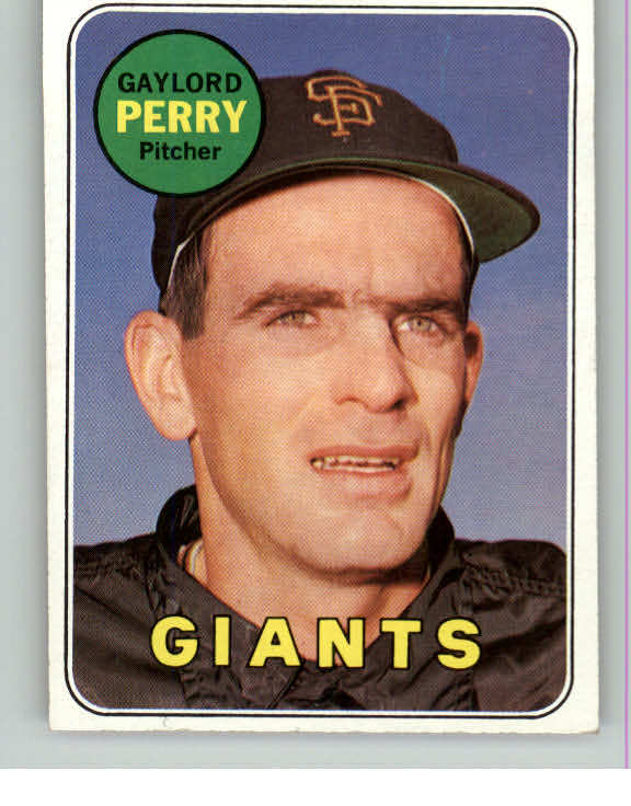 1969 Topps Baseball #485 Gaylord Perry Giants EX-MT 414764