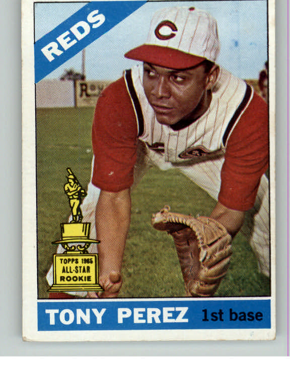 1966 Topps Baseball #072 Tony Perez Reds VG-EX 414766