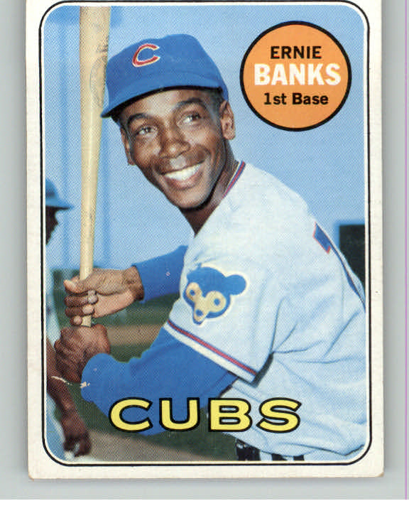 1969 Topps Baseball #020 Ernie Banks Cubs EX 414797