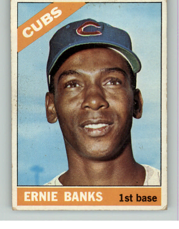 1966 Topps Baseball #110 Ernie Banks Cubs VG-EX 414798