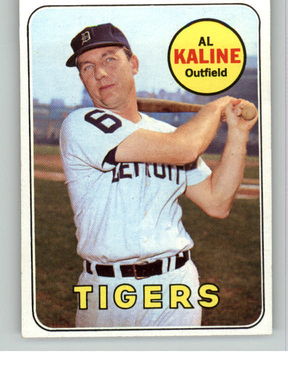 1969 Topps Baseball #410 Al Kaline Tigers EX-MT 414833