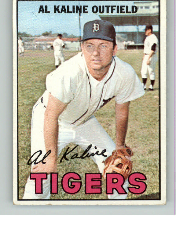 1967 Topps Baseball #030 Al Kaline Tigers EX+/EX-MT 414834
