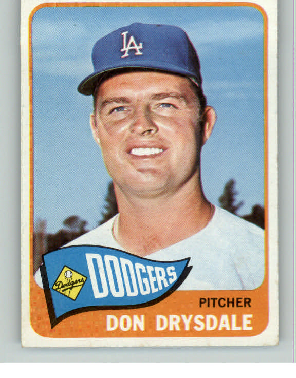1965 Topps Baseball #260 Don Drysdale Dodgers EX-MT 414838